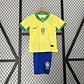 Brasil Camisola Principal 2024 Kit Criança - Thumbnail 1