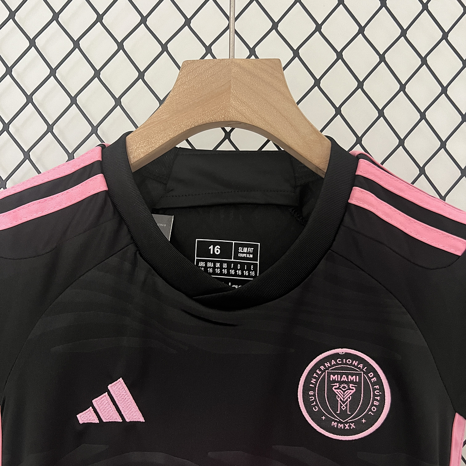 Inter Miami Equipamento Alternativo 2024/25 Kit-Criança 5