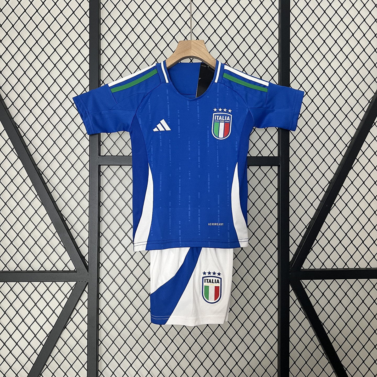 Italia Equipamento Principal Euro 2024 Kit Criança 1