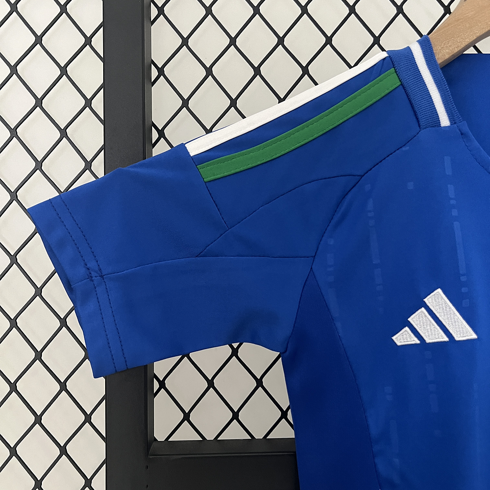 Italia Equipamento Principal Euro 2024 Kit Criança 8