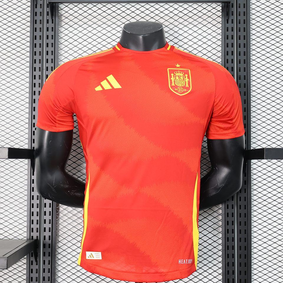 Espanha Camisola Principal Euro 2024 PLAYER'S EDITION 1