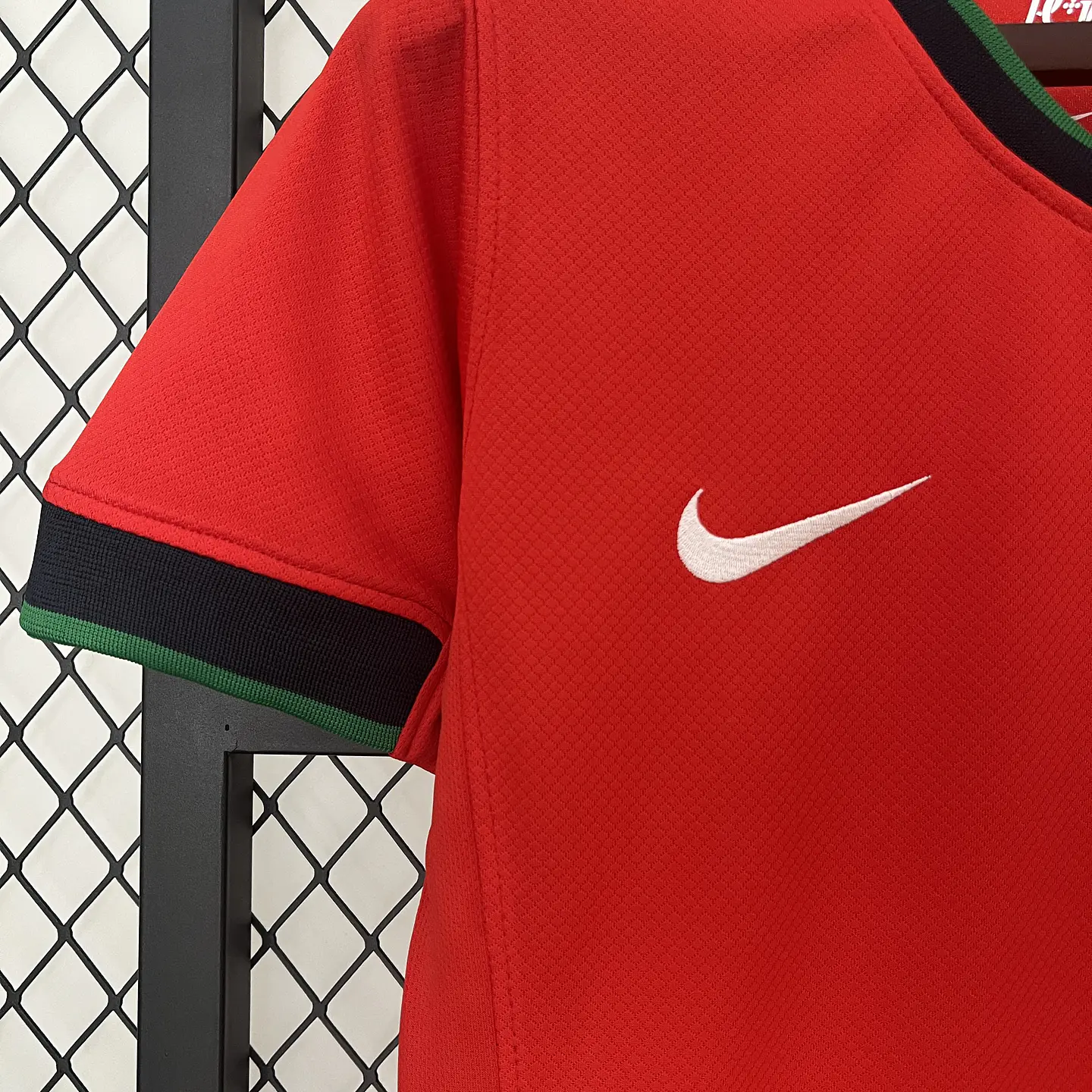 Portugal Equipamento Principal Mulher Euro 2024 8