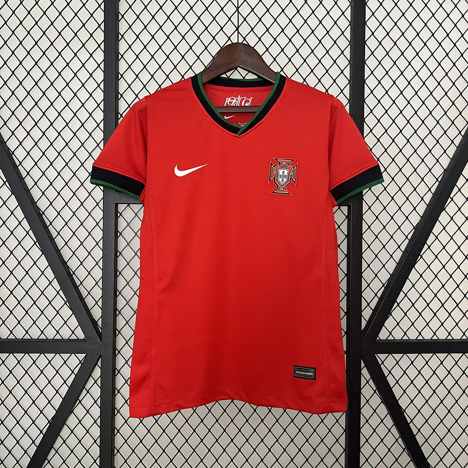 Portugal Equipamento Principal Mulher Euro 2024 1
