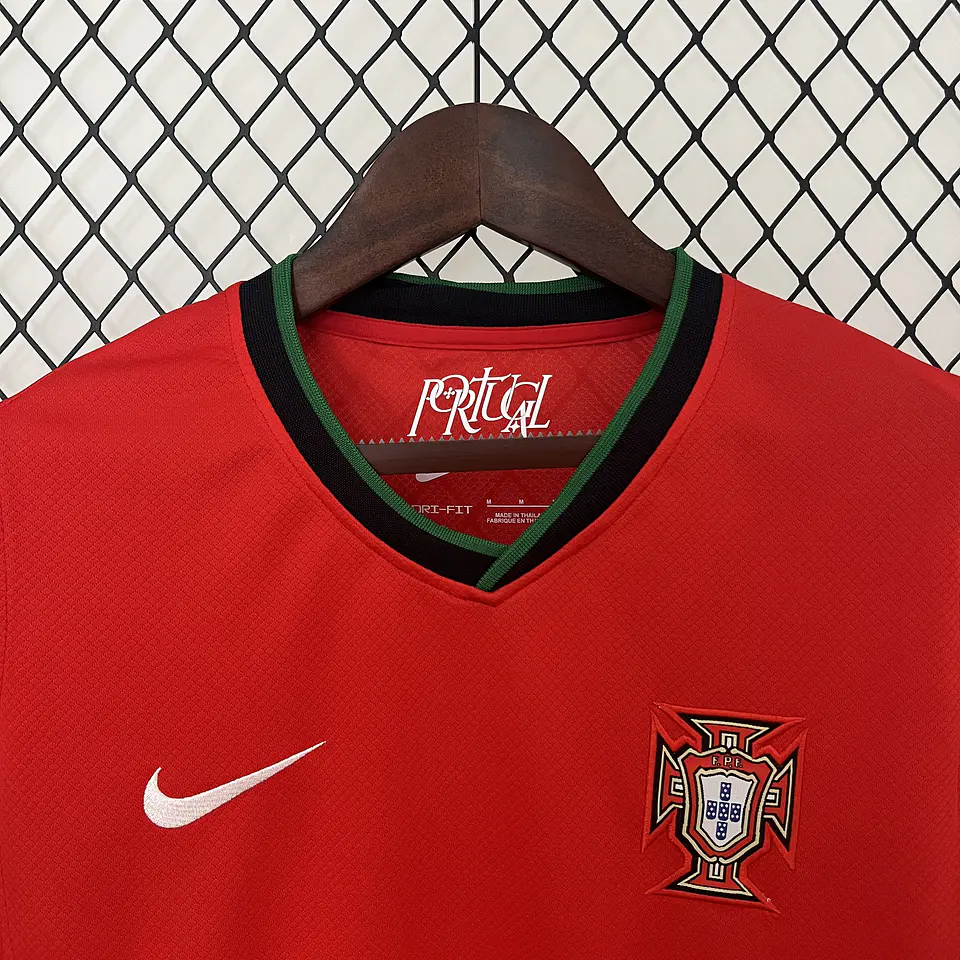 Portugal Equipamento Principal Mulher Euro 2024 5