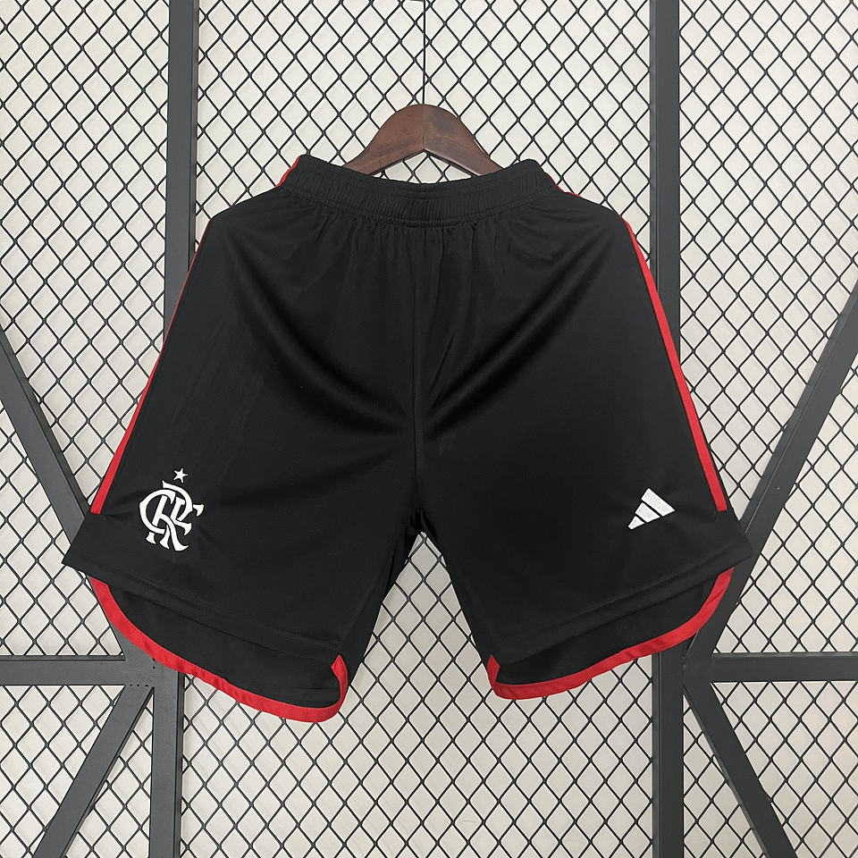 Flamengo Calções Equipamento Secundário 2024/25 1