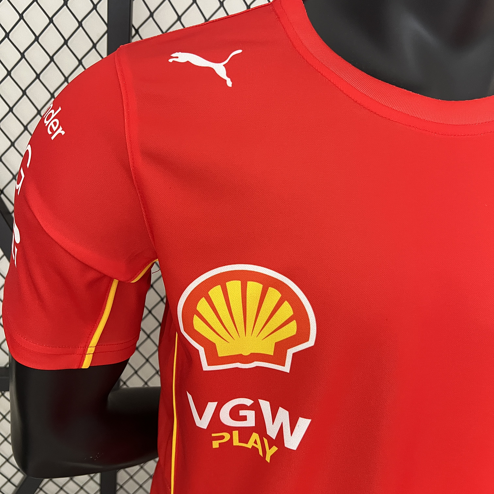 Ferrari T-Shirt Leclerc 2024 4