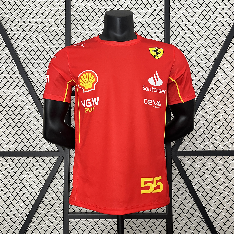 Ferrari T-Shirt Sainz 2024 1