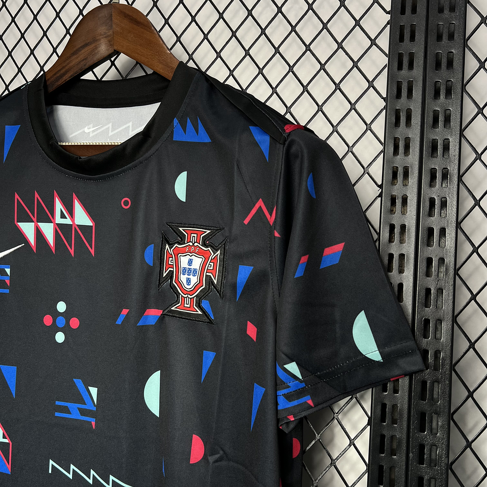 Portugal Camisola Pré-Jogo Euro 2024 3