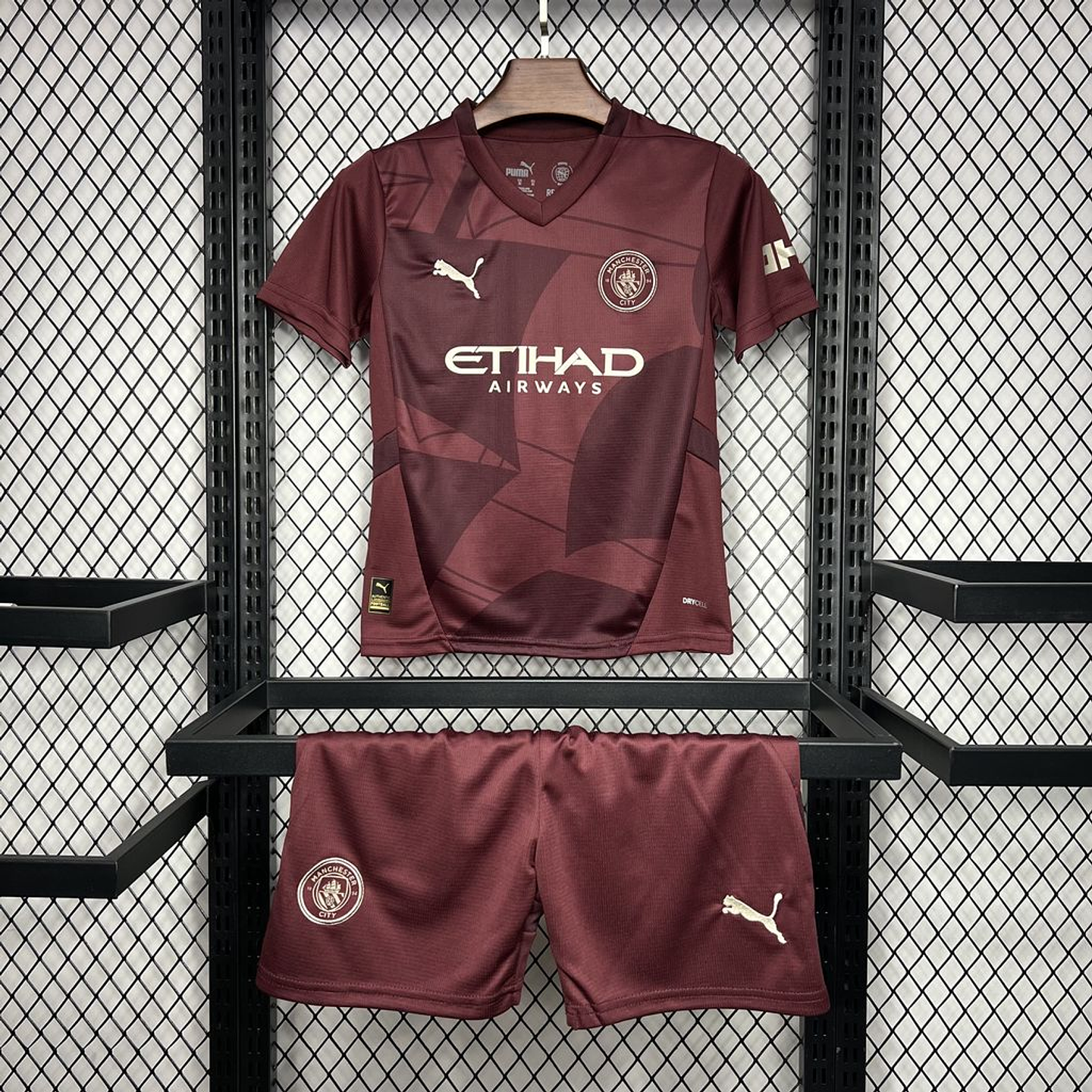 Manchester City  Terceiro Equipamento 2024/25 Kit Criança 1