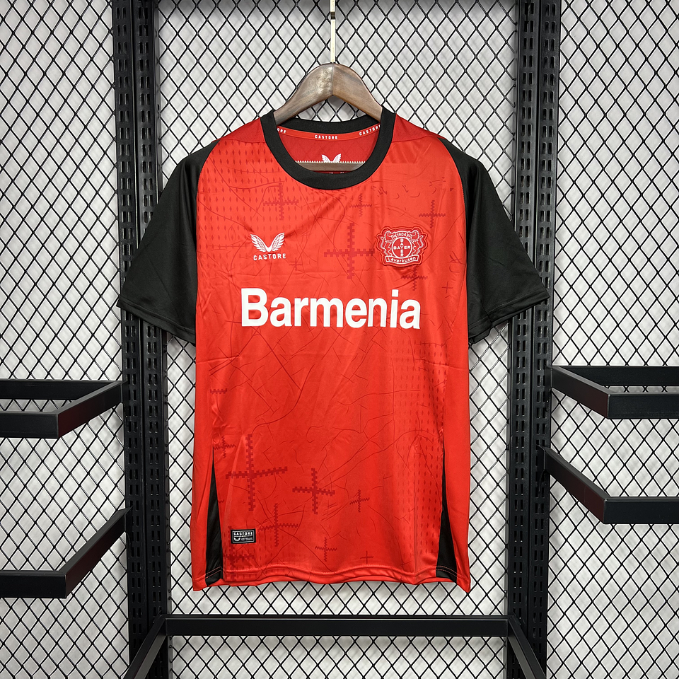 Bayer Leverkusen Equipamento Principal 2024/25 6
