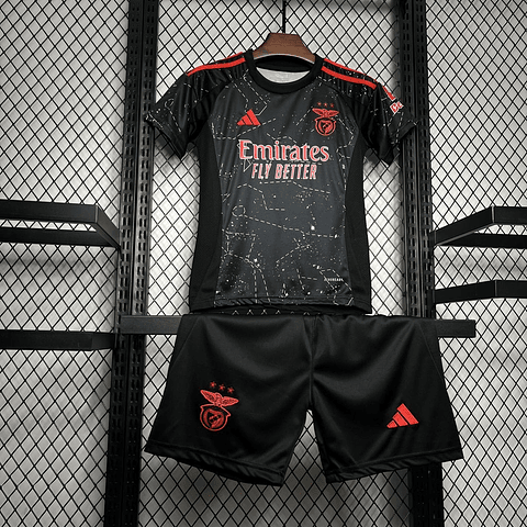 Benfica Equipamento Alternativo 2024/25 Kit Criança