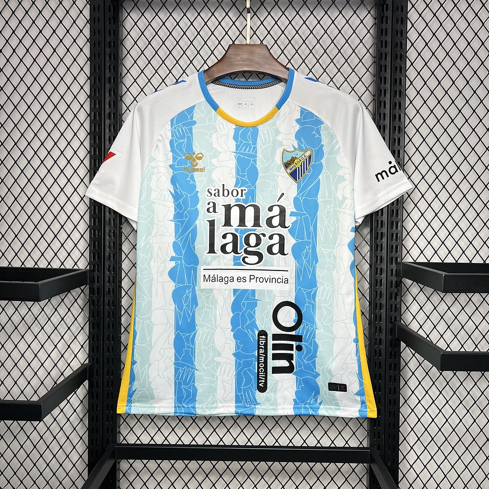 Málaga Equipamento Principal 2024/25 9