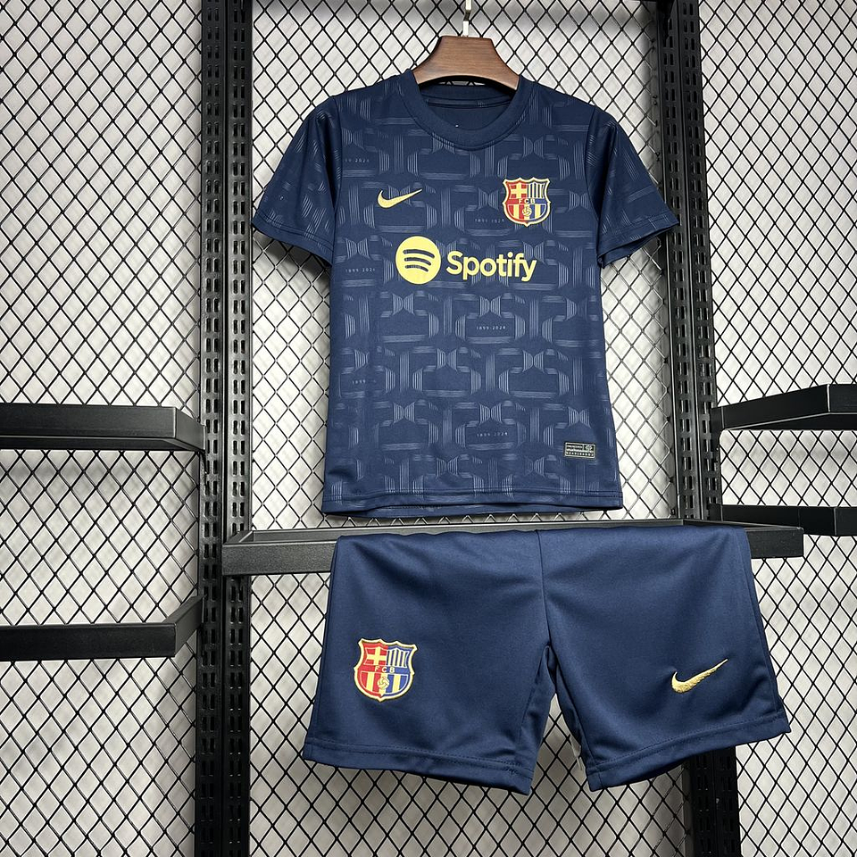 Barcelona Edição 125ª Aniversário 2024/25 Kit Criança 1