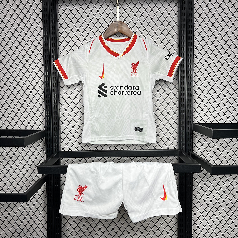 Liverpool Terceiro Equipamento 2024/25 Kit Criança 7