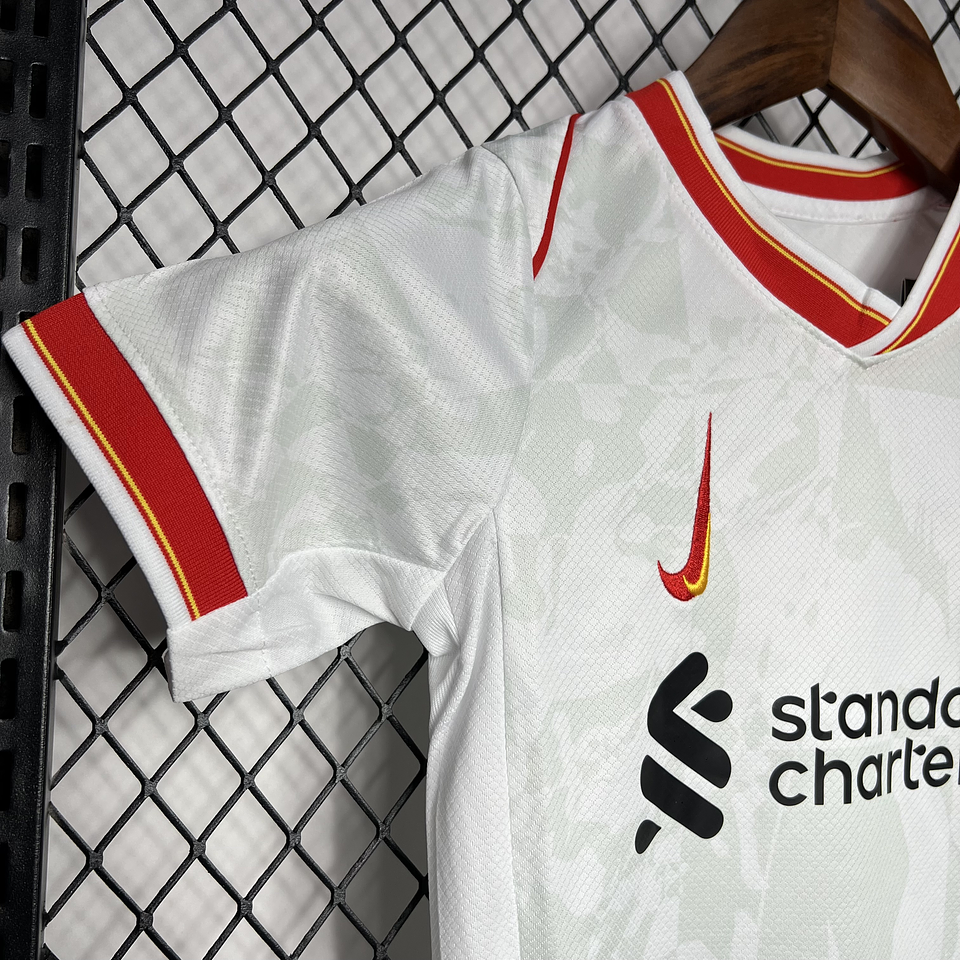 Liverpool Terceiro Equipamento 2024/25 Kit Criança 4