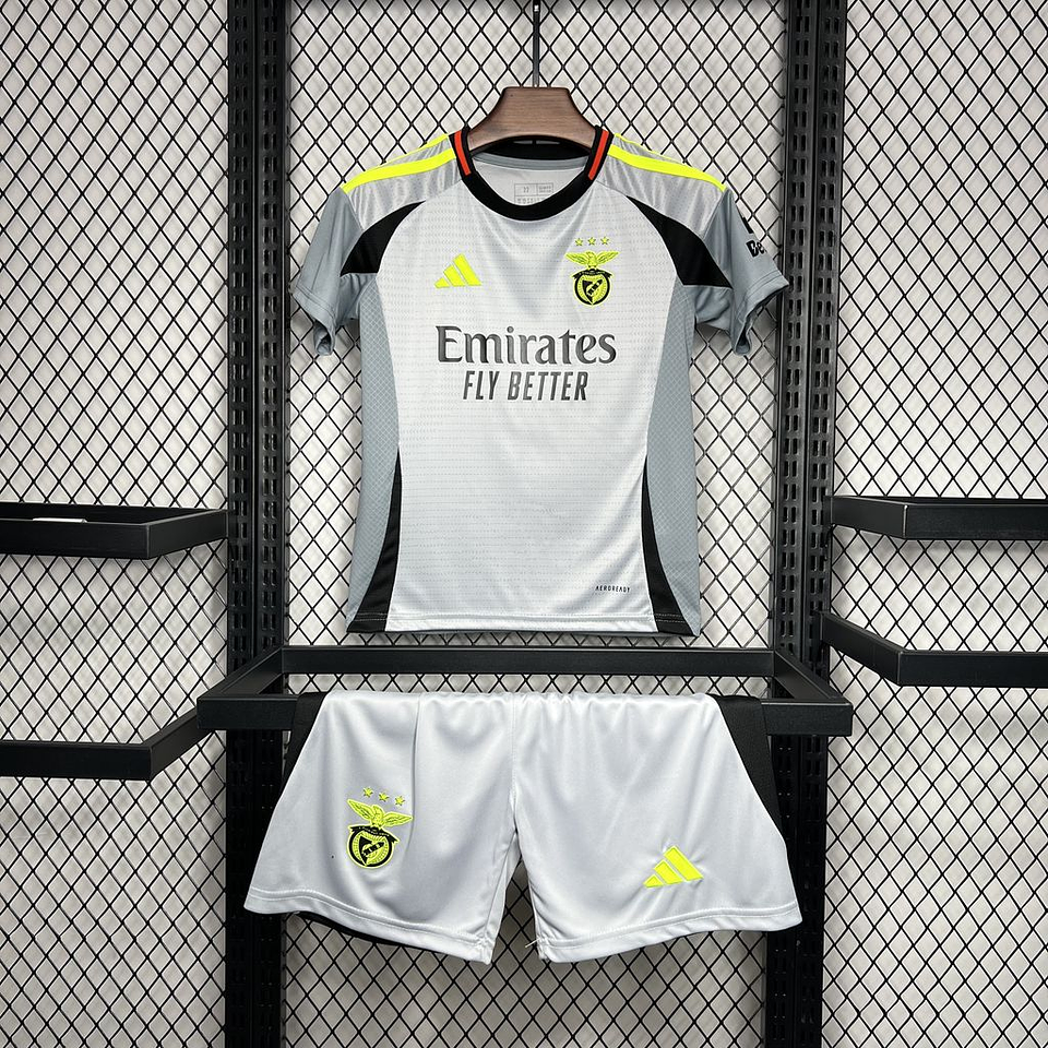Benfica Terceiro Equipamento 2024/25 Kit Criança 9