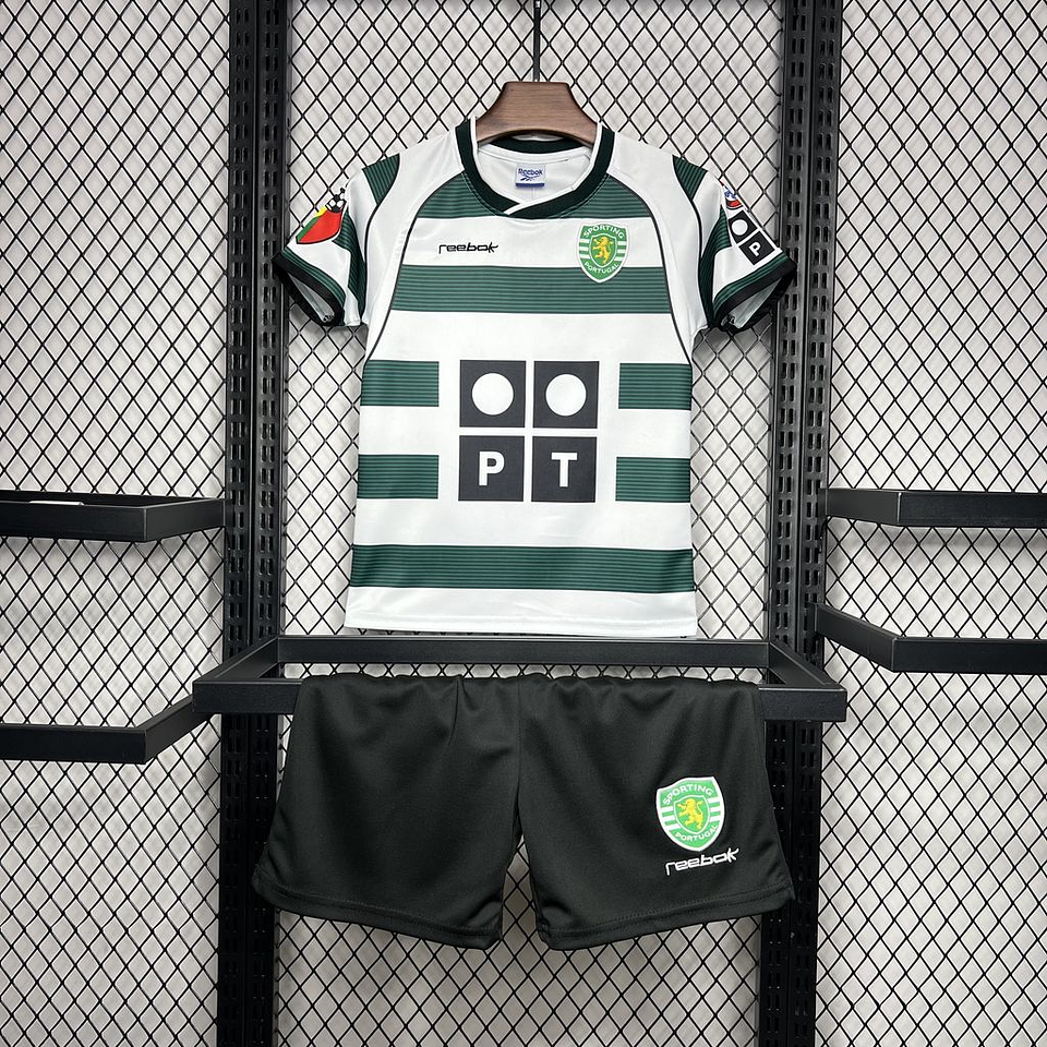 Sporting Equipamento Principal 2001/03 Kit-Criança 8