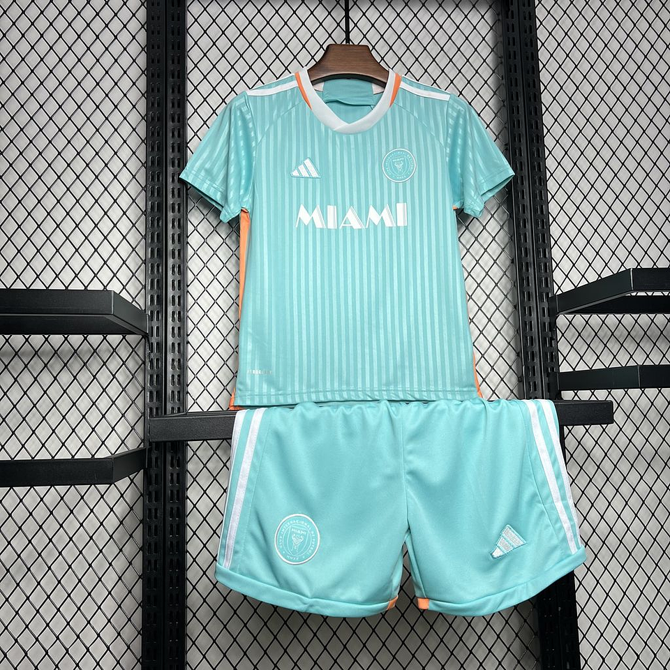 Inter Miami Terceiro Equipamento 2024/25 Kit-Criança 1