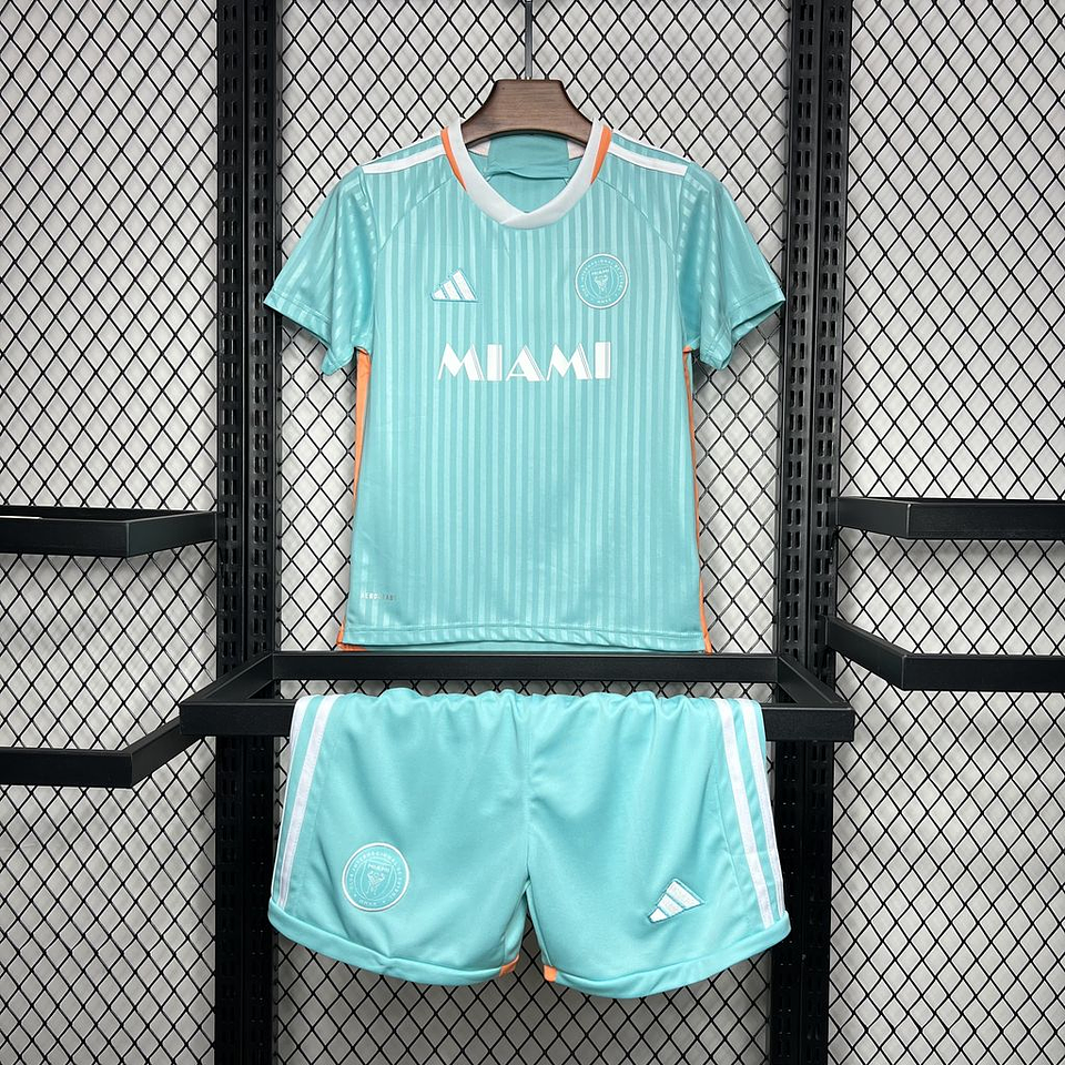 Inter Miami Terceiro Equipamento 2024/25 Kit-Criança 7