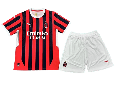 Milan Equipamento Principal 2024/25 Kit Adulto