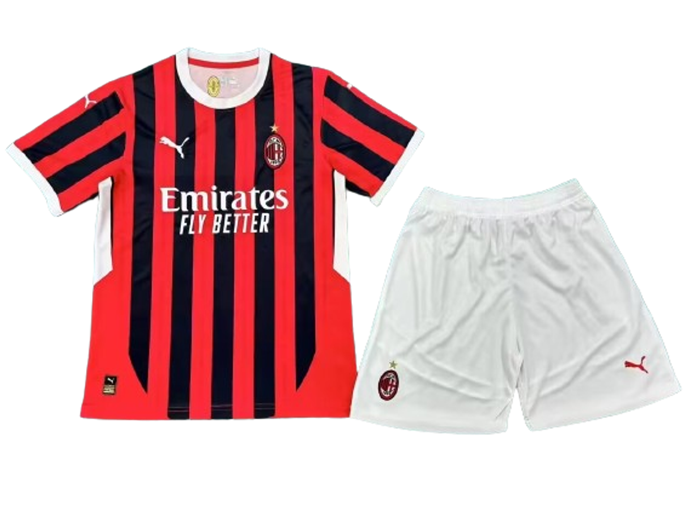 Milan Equipamento Principal 2024/25 Kit Adulto 1
