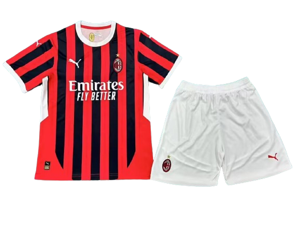 Milan Equipamento Principal 2024/25 Kit Adulto 1