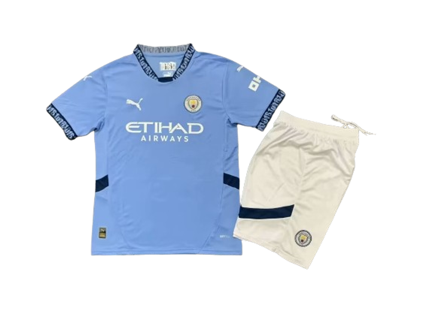 Manchester City Equipamento Principal 2024/25 Kit Adulto 1
