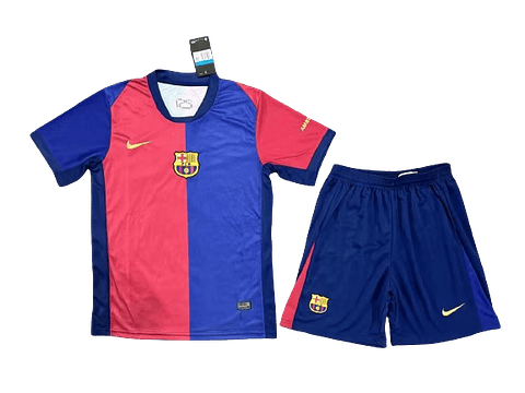 Barcelona Equipamento Principal 2024/25 Kit Adulto