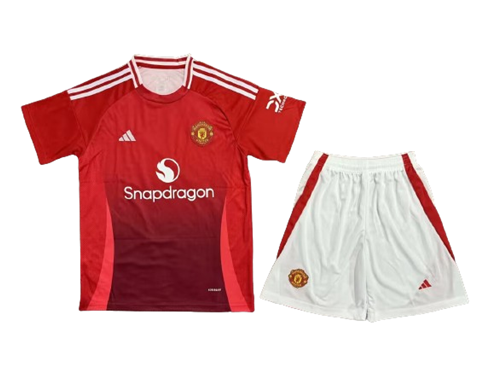 Manchester United Equipamento Principal 2024/25 Kit Adulto 1
