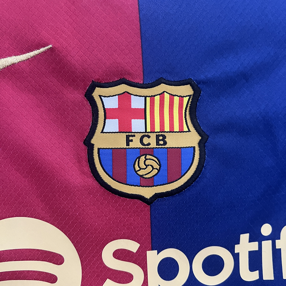 Barcelona Equipamento Principal 2024/25 Kit Criança 3