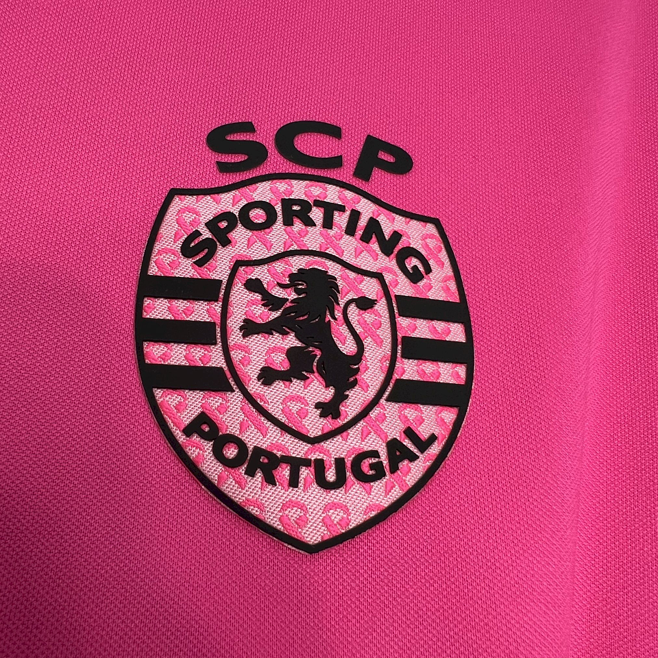 Sporting Equipamento Rosa 2024/25 3