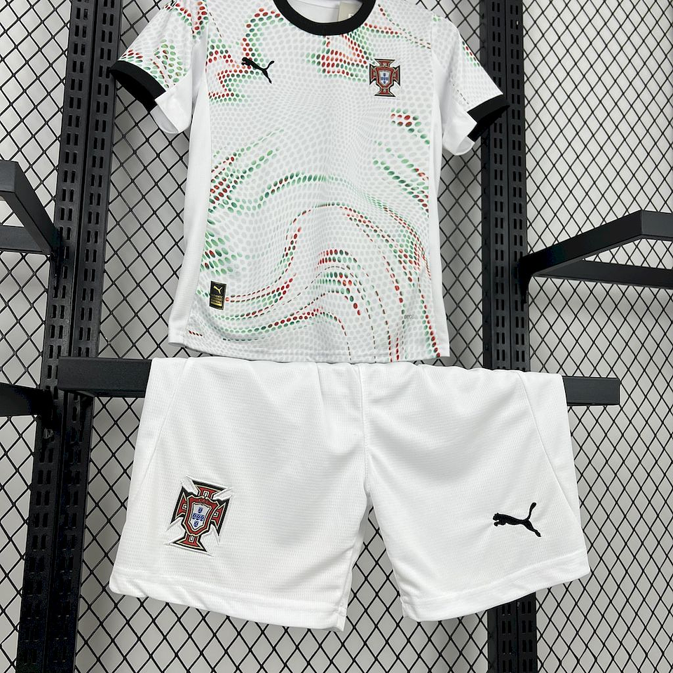 Portugal Equipamento Alternativo 2025/26 Kit Criança 7