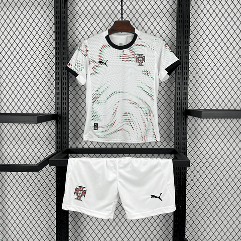 Portugal Equipamento Alternativo 2025/26 Kit Criança