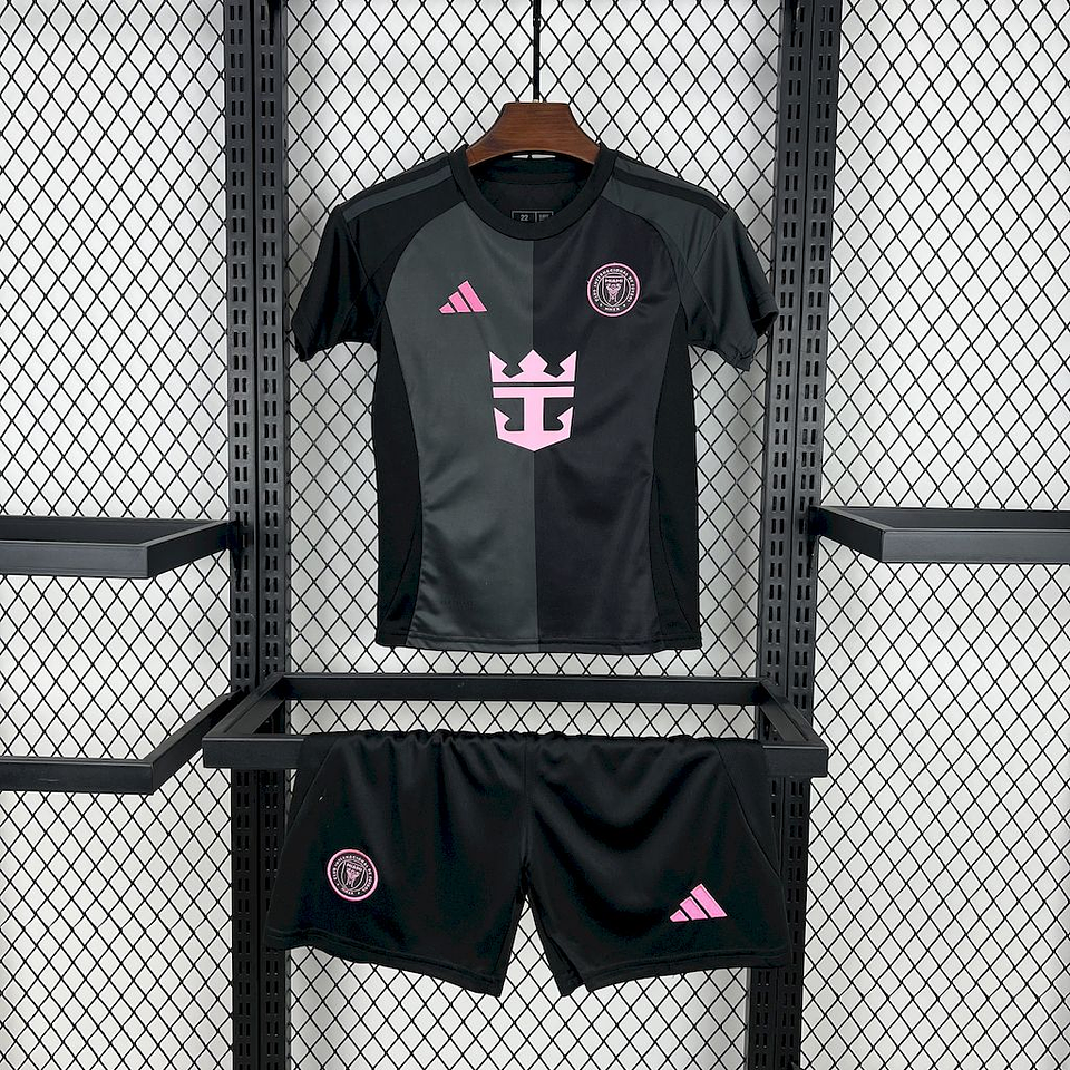 Inter Miami Equipamento Alternativo Kit Criança 2025/26 5