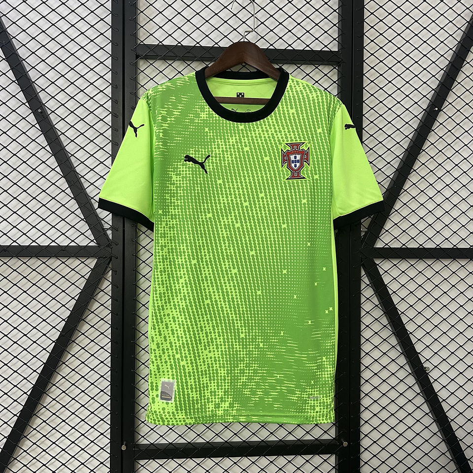 Portugal Equipamento Verde Guarda Redes 2025/26 1
