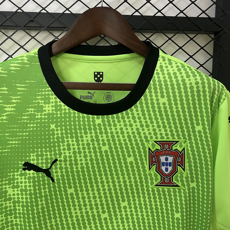Portugal Equipamento Verde Guarda Redes 2025/26 6