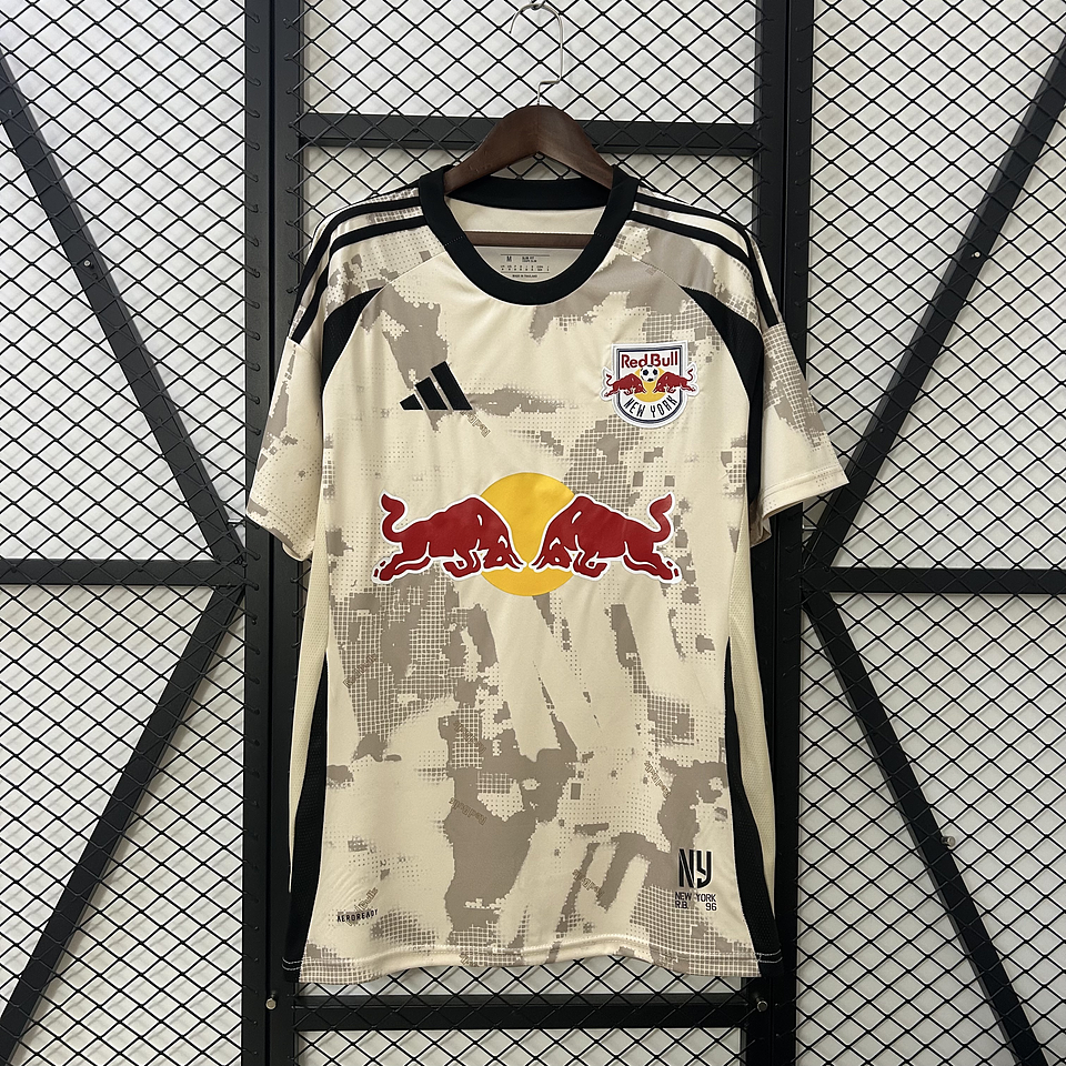 New York Red Bulls Equipamento Alternativo 2025/26 1