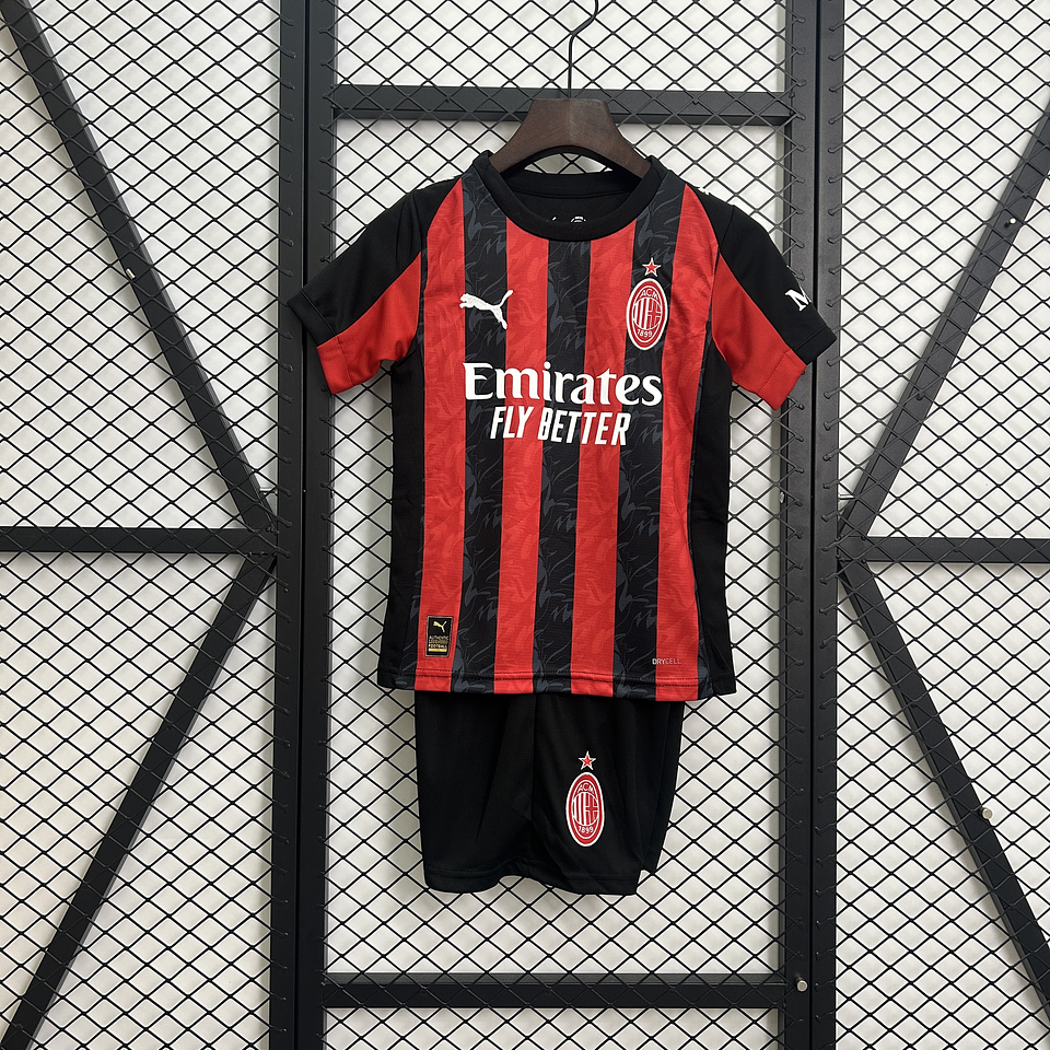 Milan Equipamento Principal Kit Criança 2025/26 1