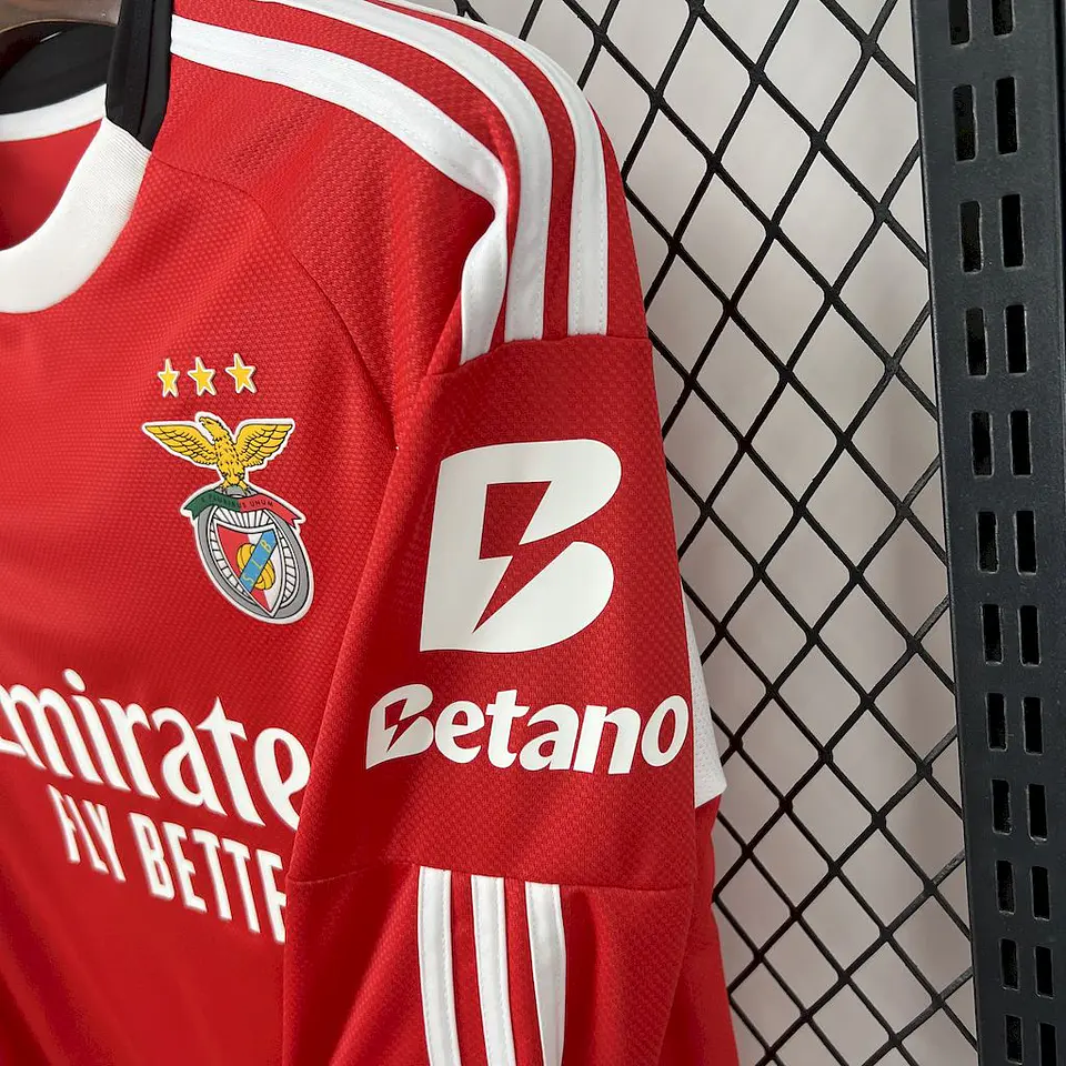 Benfica Equipamento Principal 2025/26 Manga Comprida 7
