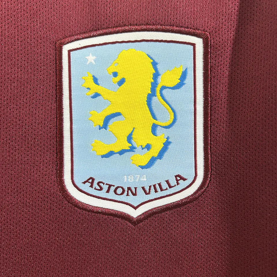 Aston Villa Equipamento Principal 2025/26 3