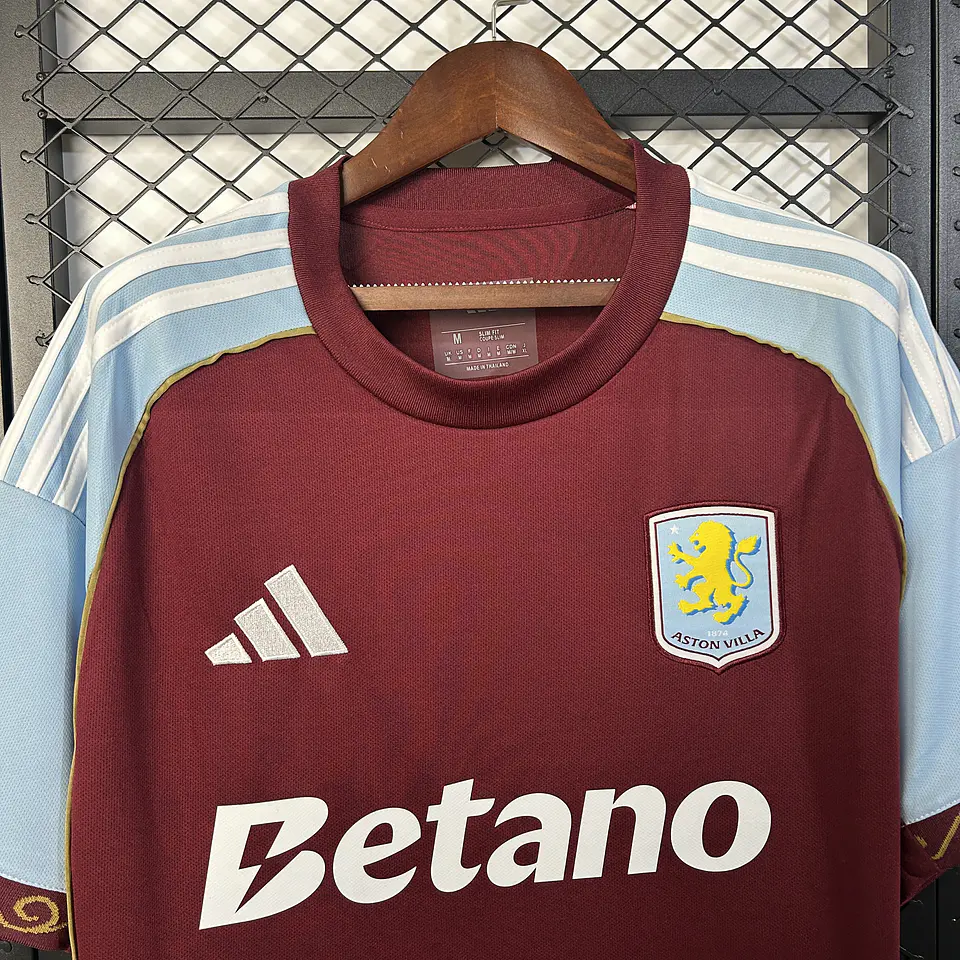Aston Villa Equipamento Principal 2025/26 5