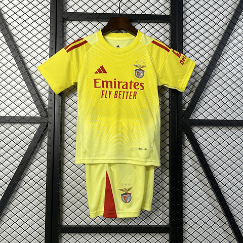 Benfica Equipamento Guarda-Redes Kit Criança 2025/26