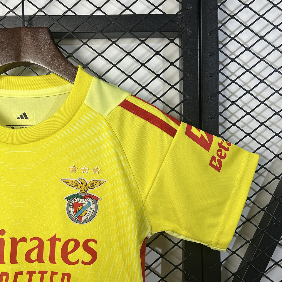 Benfica Equipamento Guarda-Redes Kit Criança 2025/26 9