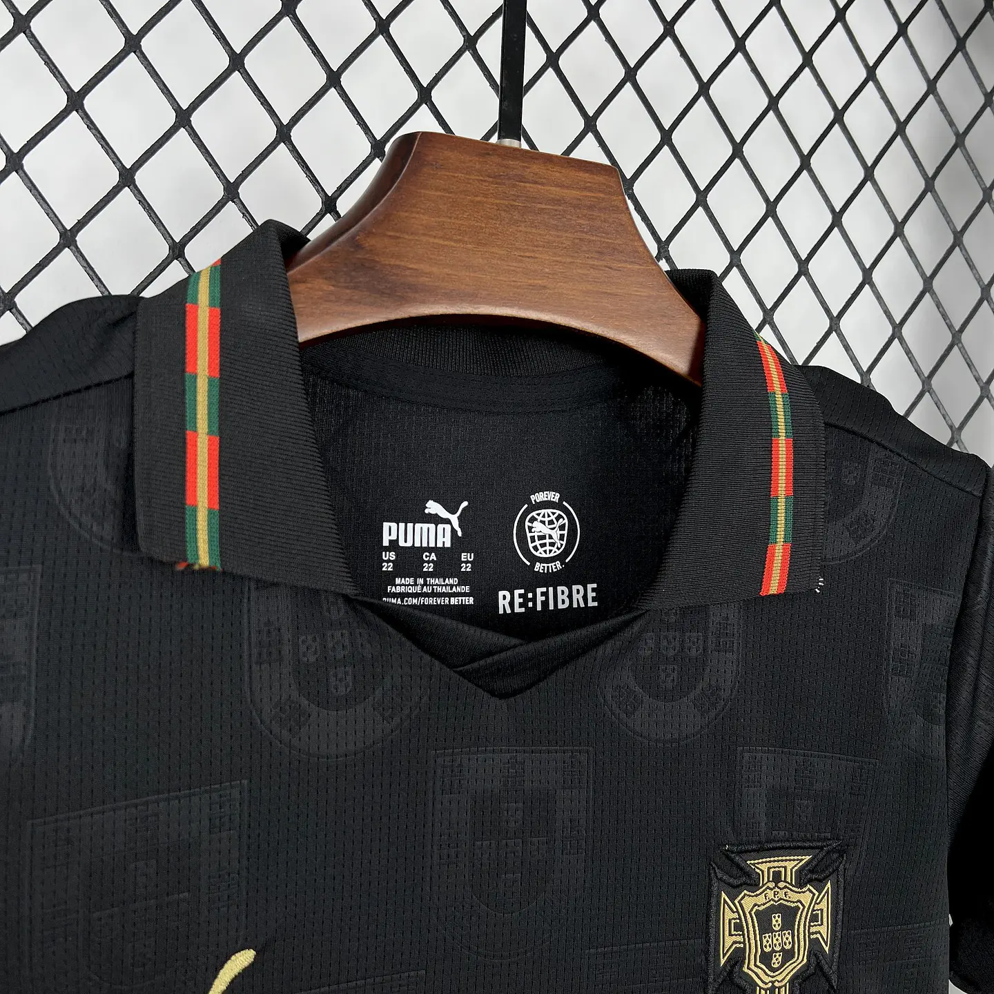 Portugal Equipamento Eusébio Mundial 2026 Kit Criança 3