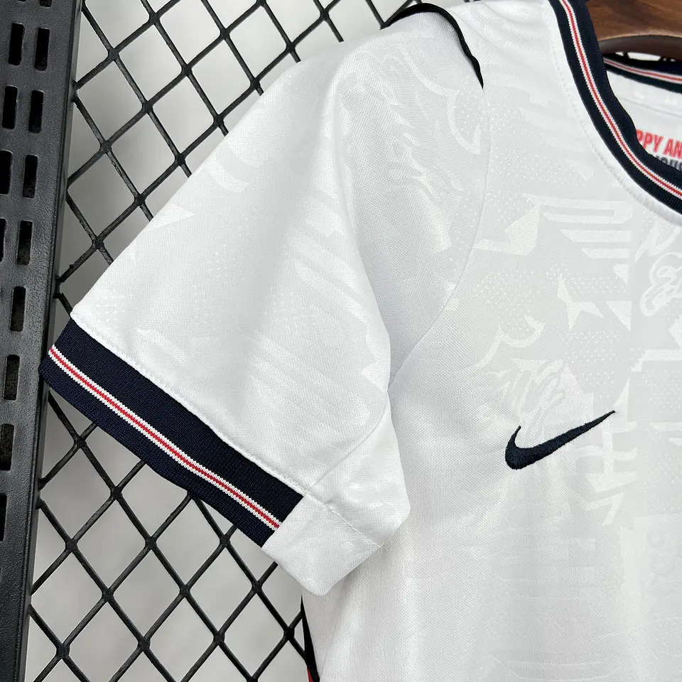 Inglaterra Equipamento Principal Mundial 2026 Kit Criança 5