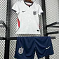 Inglaterra Equipamento Principal Mundial 2026 Kit Criança - vignette 6