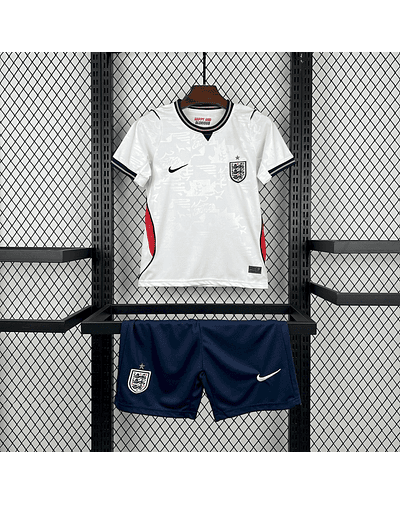 Inglaterra Equipamento Principal Mundial 2026 Kit Criança