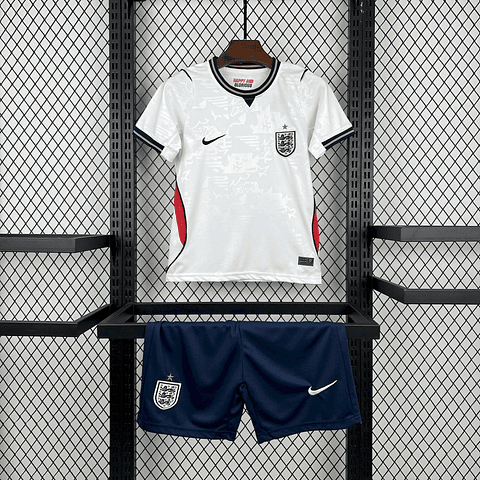 Inglaterra Equipamento Principal Mundial 2026 Kit Criança