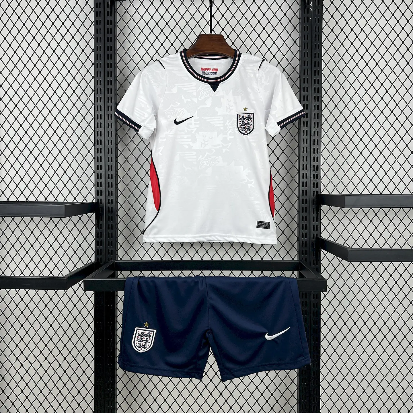 Inglaterra Equipamento Principal Mundial 2026 Kit Criança 1