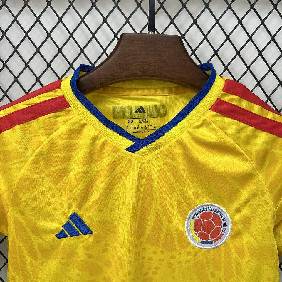 Colômbia Equipamento Principal Mundial 2026 Kit Criança 5